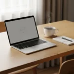 Persona aprendiendo trading gratis analizando gráficos financieros desde un portátil.